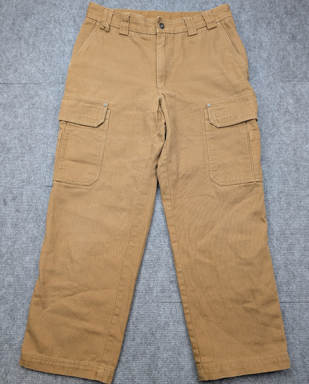 Duluth Trading Co Flex Fire Hose Pants Mens 34x30 Outdoor Thick Canvas Utility